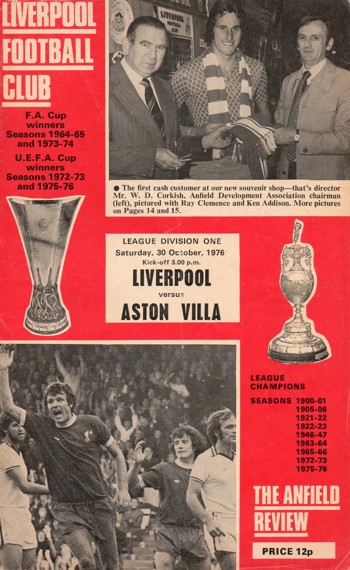 Match programme